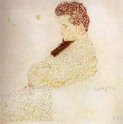 Egon Schiele Portrait of the composer Lowenstein oil painting on canvas